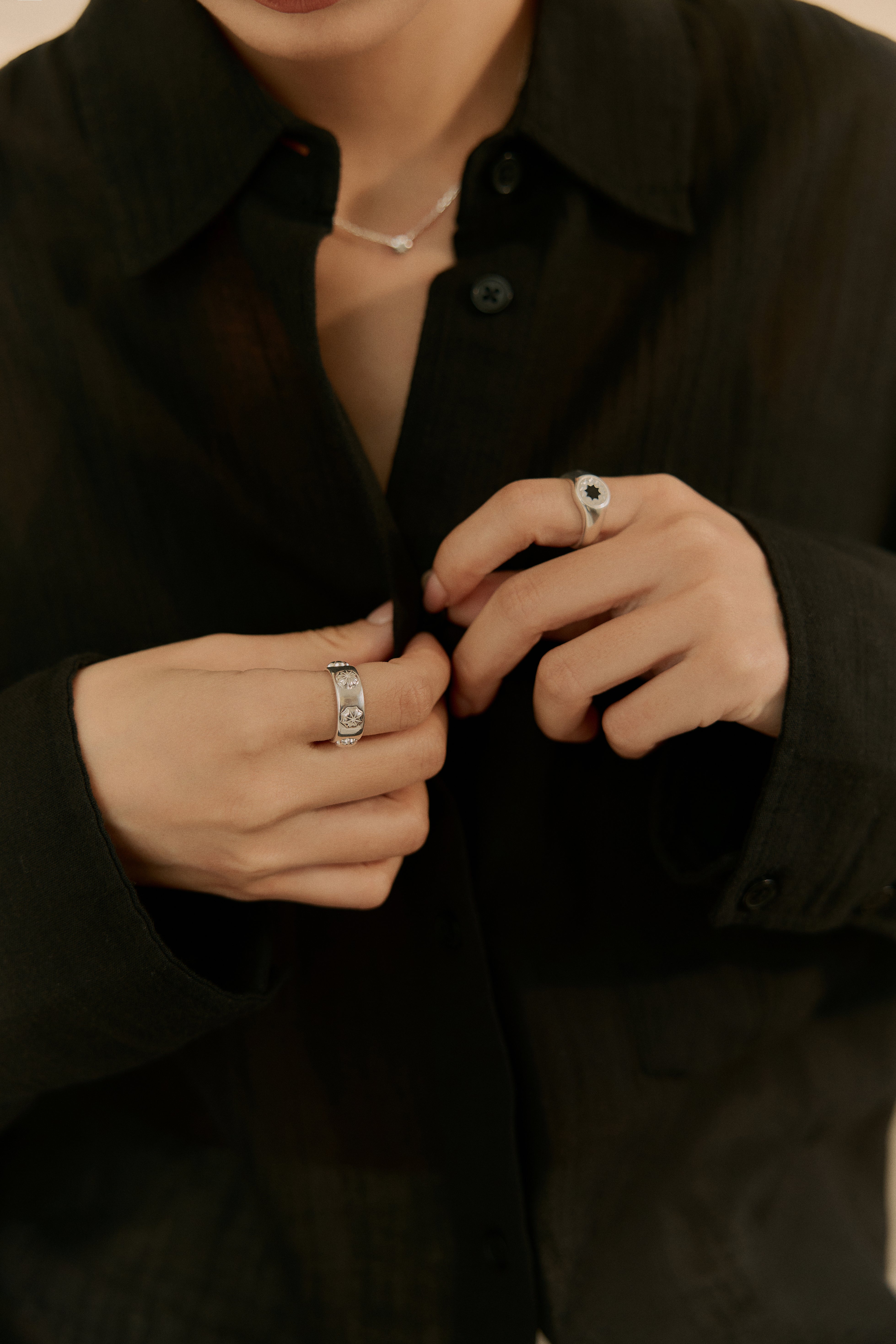 ANPOL Wide Band Ring