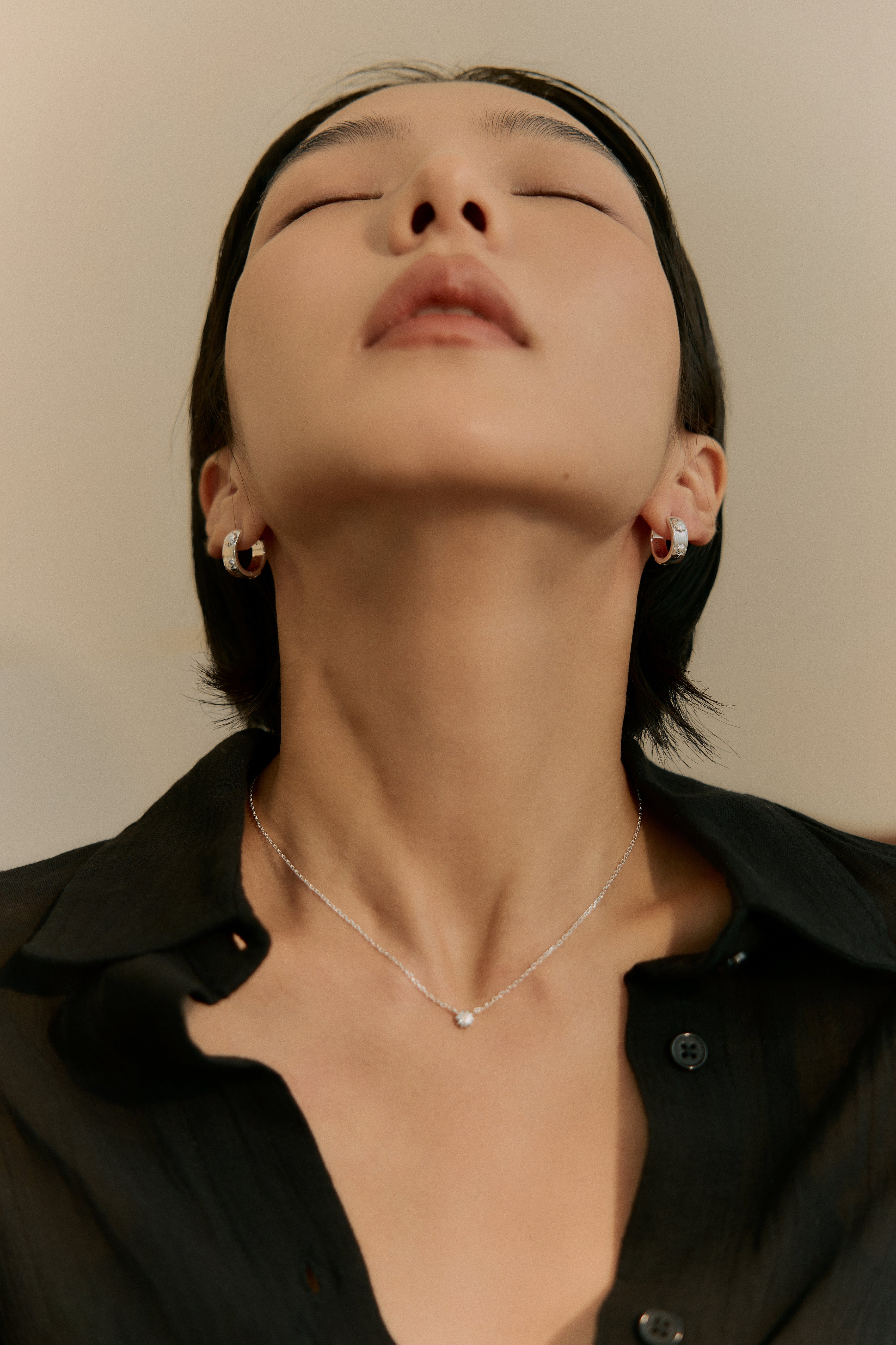 ANPOL Huggie Earrings