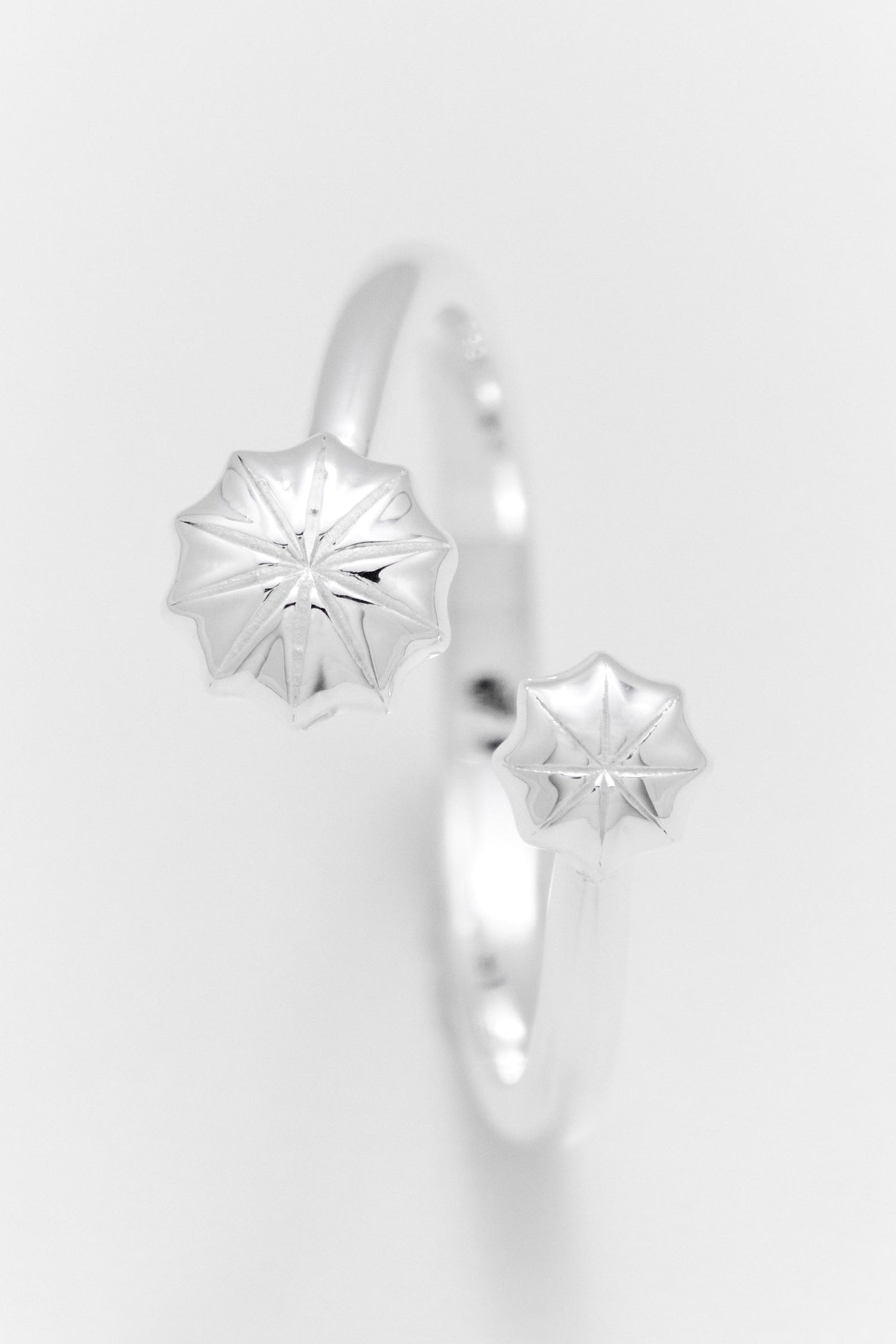 ANPOL Twin Star Ring