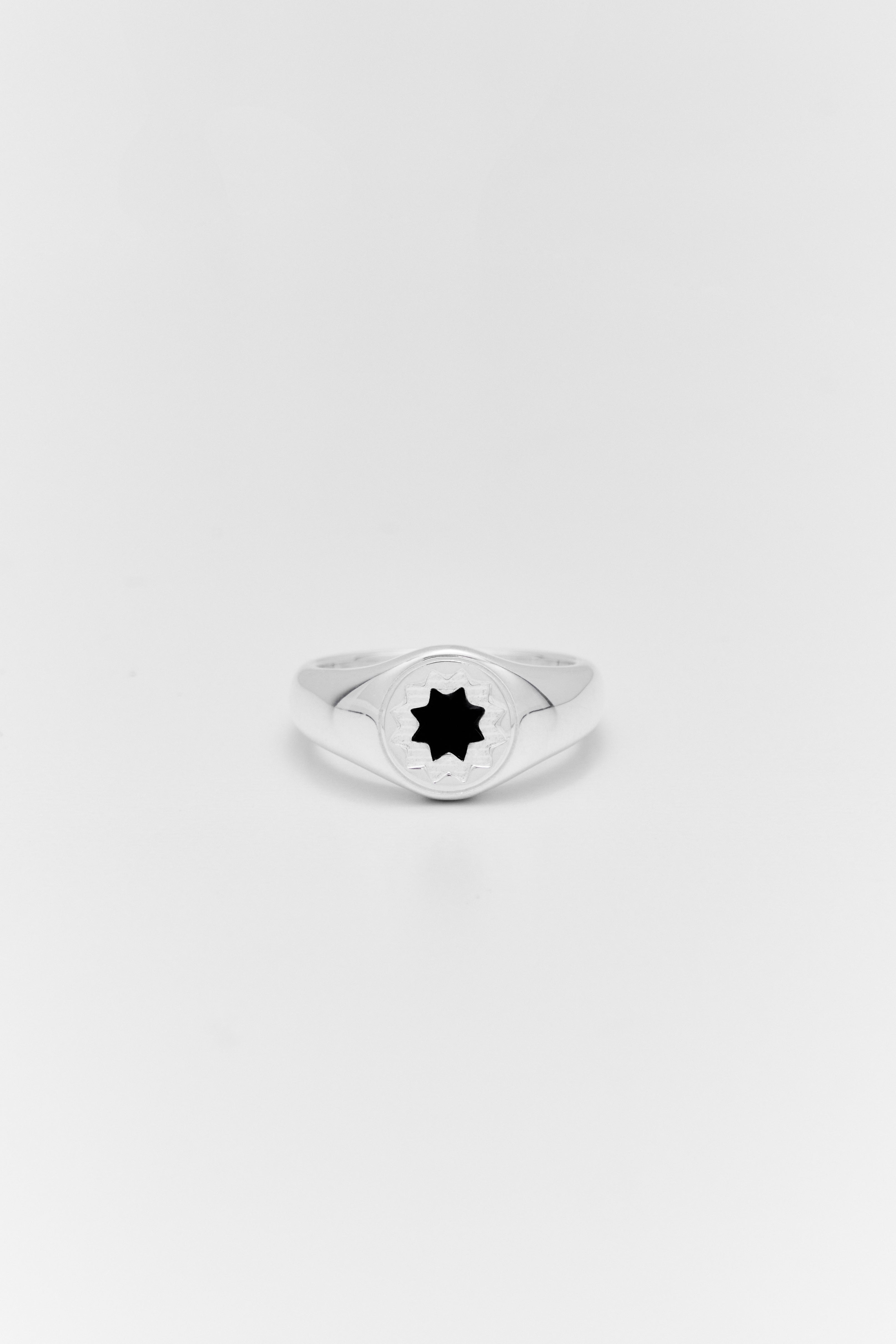 ANPOL 黑瑪瑙戒指